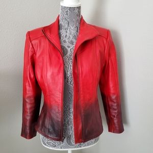Scarlet witch leather jacket cosplay